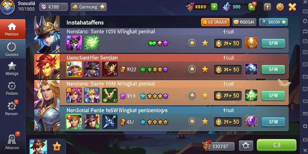 avatar808 - Karakter unik dengan berbagai kostum menarik.